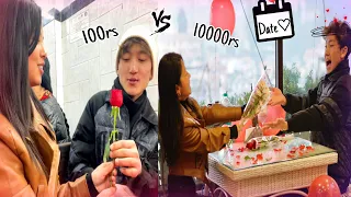 100 rs date vs 10,000 rs date #melissathami #darjeeling