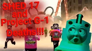 Shed 17 and Project g1 deaths (Blood Warning) (Not for kids)