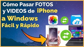 Cómo Pasar FOTOS y VIDEOS de iPhone a Windows | Fácil y Rápido | 2024