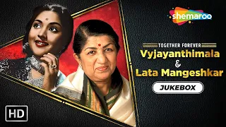 Best of Vyjayanthimala & Lata Mangeshkar | Bollywood Evergreen Old Hindi Songs | Video Jukebox