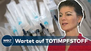 "UNGEIMPFT": Wie Sahra Wagenknecht ihre Corona-Impf-Ablehnung begründet | WELT Interview