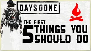 5 THINGS YOU SHOULD DO RIGHT AT THE BEGINNING OF DAYS GONE! TIPS TO GET CREDITS XP AND TRUST FAST