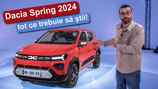 Dacia Spring 2024: tot ce trebuie să știi!