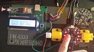 Beta testing the Adafruit Circuit Playground Express Bluefruit 8/17/19