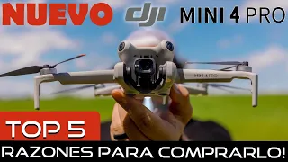 5 Razones para comprar el NUEVO DJI Mini 4 Pro