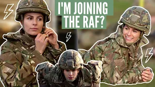 JOINING THE ROYAL AIR FORCE | AD
