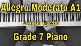 Allegro Moderato - Grade 7 ABRSM Piano 2023-2024  A1