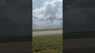 World's only flyable Douglas A-20 Havoc takes off as JBSA airshow 2022 wraps up. Only engine sound!