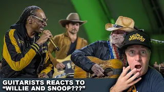 Guitarist Reacts to Willie Nelson and Snoop Dogg - Live (90th Birthday Celebration)