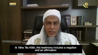 Sheikh Dedew - moving the finger during the tashah-hud - English