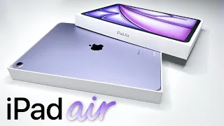 iPad Air 13-inch (purple) Unboxing - ASMR