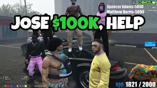 Jose Exotic Slides For Pink Gang vs PD | GTA RP