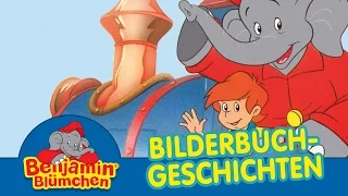 Benjamin Blümchen als Lokomotivführer BILDERBUCH GESCHICHTEN