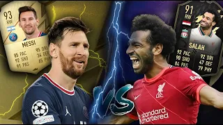 Who is Better? 93 MESSI vs 91 IF SALAH!! - FIFA 22 Ultimate Team