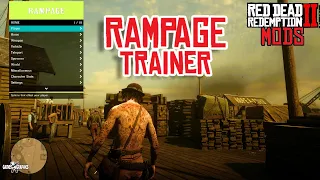 How to install New Rampage Trainer (RDR2 MODS) 2024