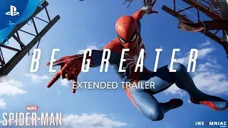 Marvel’s Spider Man – Be Greater Extended Trailer | PS4 • Cinetext