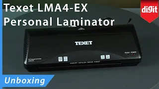 Texet LMA4 EX Personal Laminator Unboxing