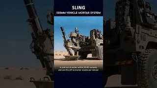 Testing The New SLING 120mm Mobile Mortar System #shorts