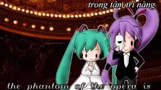 【Gakupo ❤ Miku Vietsub】Phantom of the Opera (Bóng ma nhà hát Opera)