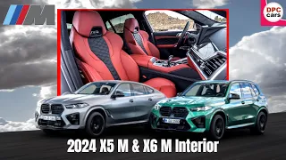 2024 BMW X5 M and X6 M Competition Interior cabin