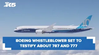 Boeing whistleblower to testify about 787