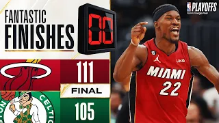 Final 4:43 WILD ENDING #8 Heat vs #2 Celtics - Game 2 | May 19, 2023