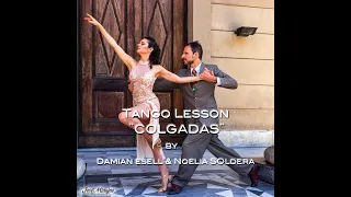 Tango lesson Colgadas Damián Esell and Noelia Soldera