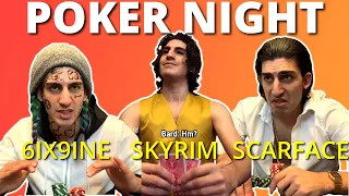 Poker Night w/ Tony Montana, 6ix9ine, & JinnKid