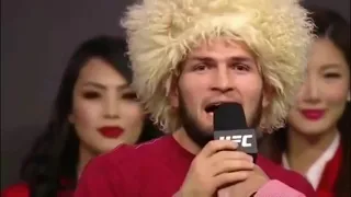 “Tomorrow Night I’m Gonna SMASH Your Boy” - Khabib Nurmagomedov