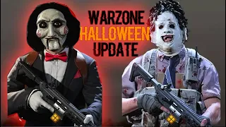 LEATHERFACE & SAW IN WARZONE UPCOMING UPDATE : Call of Duty Halloween