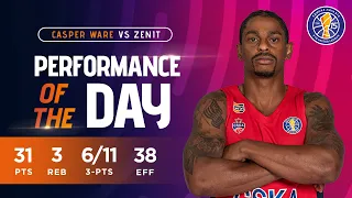 Perfomance of the day: Casper Ware vs Zenit