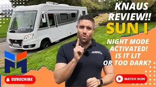 KNAUS SUN I Motorhome Review. A motorhome to brighten your day!