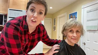 HOW I CUT MY MOM’S HAIR!