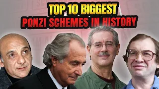 TOP 10 BIGGEST PONZI SCHEMES IN HISTORY - Hope you were never scammed!  #berniemadoff #ponzischeme