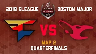 FaZe vs Mousesports - Quarterfinals Map 2 de_cache (BO3) - CS:GO ELEAGUE Major Boston 2018