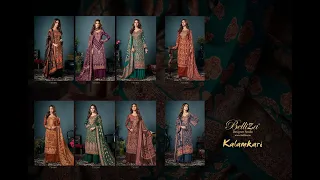 Belliza Designer Kalamkari Pure Pashmina with Exclusive Digital Print Suit || Winter Collection