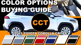 2022 Toyota Corolla Cross - Color Options Buying Guide