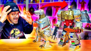 ¡SE TRANSFORMA SOLO, LUCHA, BAILA, HABLA...! 😱 ¡Este GRIMLOCK de ROBOSEN es un auténtico DINOBOT!