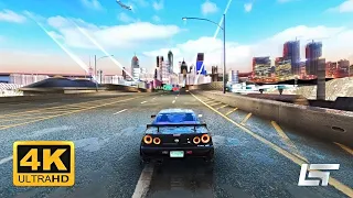 NEED FOR SPEED UNDERGROUND 2 - Unreal Mod 2022 Daytime Gameplay (4K)