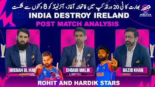 Rohit Sharma Star as India Beat Ireland by 9 Wickets | Hardik Took 3 Wicket | T20 World Cup 2024 |