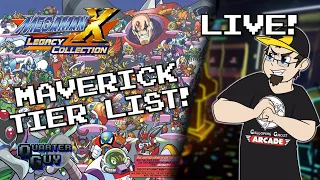 Mega Man X Maverick Tier List: Mega Man X 30th Anniversary!  [Extra Life]