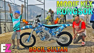 BOCAH SD MODIF MOTOCROSS KLX RONGSOK - GTA 5 SULTAN BOCIL