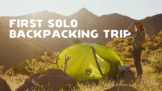 First Time Solo Backpacking