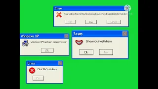 windows xp error green screen virus chroma key kine master version