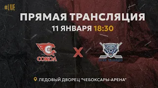 11.01.2024 ХК Сокол VS ХК Тамбов