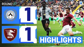 UDINESE-SALERNITANA 1-1 | HIGHLIGHTS | Two stunners in relegation thriller | Serie A 2023/24
