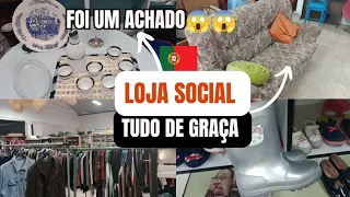 LOJA SOCIAL EM PORTUGAL/TUDO DE GRAÇA.🇵🇹