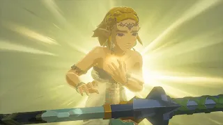 Zelda Transforms into a Dragon (All Scenes) - Legend of Zelda: Tears of the Kingdom