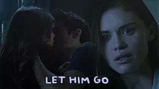 Stiles & Lydia (+Malia) || Let him go [AU]