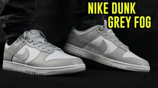 IS THE NIKE DUNK LOW GREY FOG WORTH IT?! ON FEET!